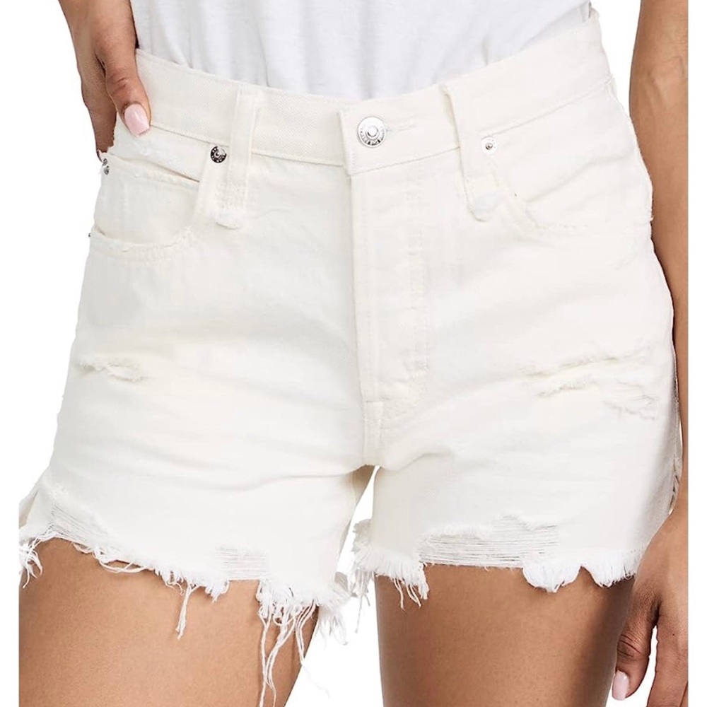 Free People cutoff jean shorts (29) - Picture 2 of 11